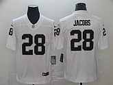 Nike Raiders 28 Josh Jacobs White Vapor Untouchable Limited Jersey,baseball caps,new era cap wholesale,wholesale hats